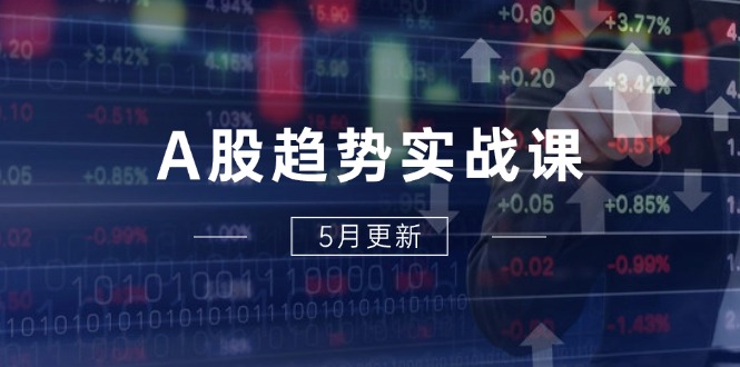 A股趋势实战课：主力动向+政策红利，2025全年策略5月更新-客创社 - 专注互联网轻资产创业及网络项目资源整合与分享客创社-免费且强大的项目分享网站！