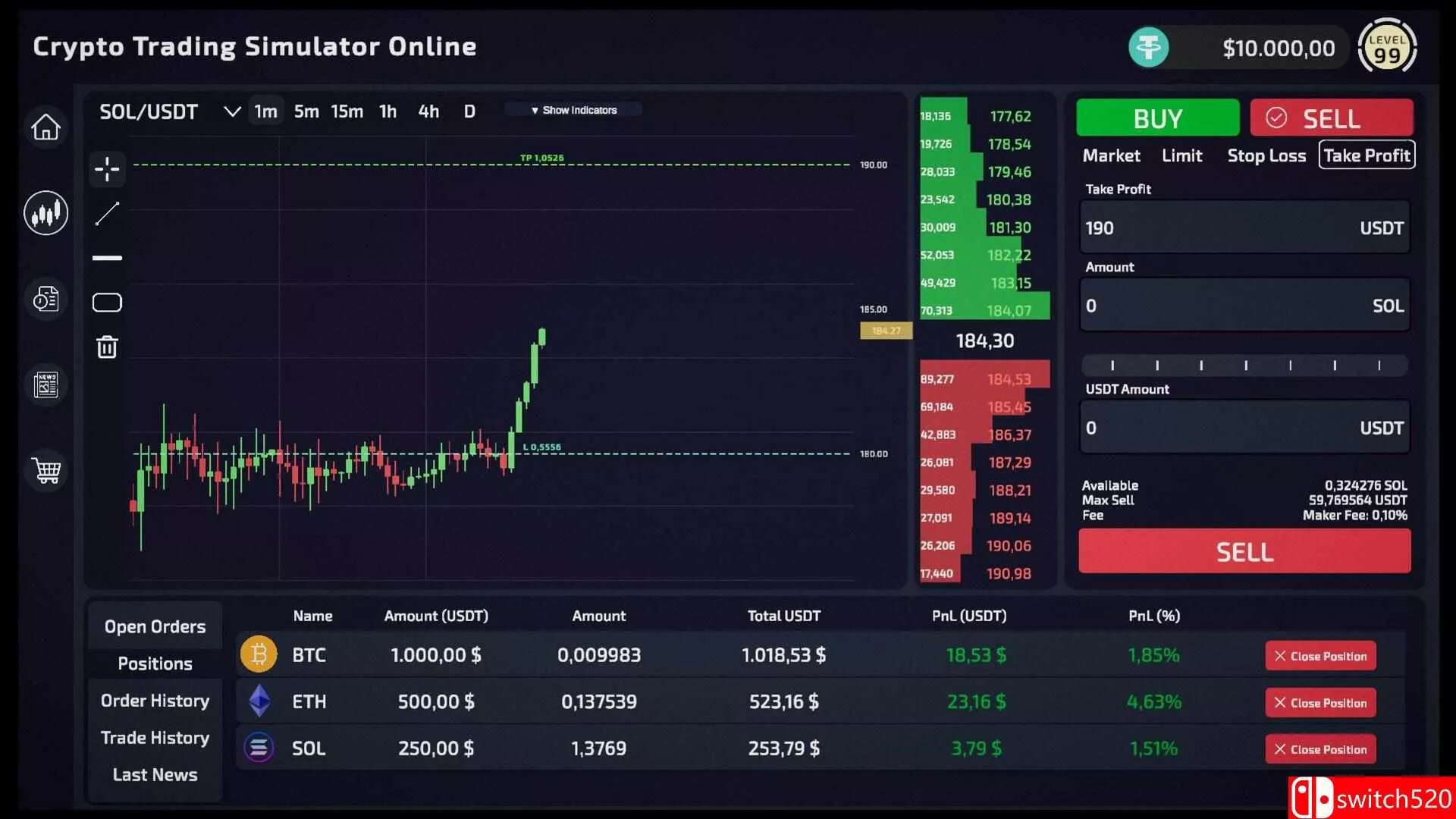 《加密货币交易模拟器（Crypto Trading Simulator）》官方中文 v0.1.1 [中文/繁体/英文/日语]