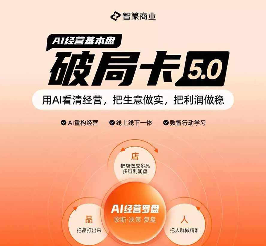 淘宝天猫2026破局卡5.0：AI重构经营+线上线下一体化，用数