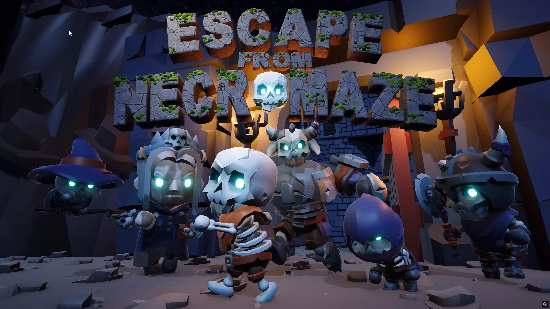 逃离骨科夫/Escape From Necromaze 新游发布客创社区-专注互联网轻资产资源整合与分享客创社区-专注互联网轻资产资源整合与分享