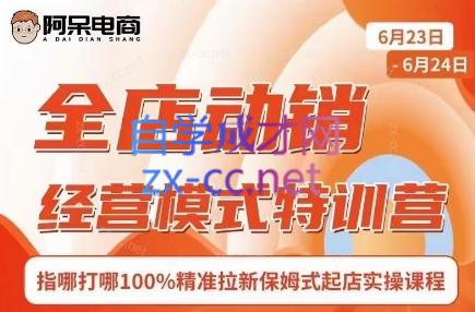 阿呆电商·全店动销经营模式特训营(线下录音+思维导图)客创社 - 专注互联网轻资产创业及网络项目资源整合与分享客创社 - 专注互联网轻资产创业及网络项目资源整合与分享
