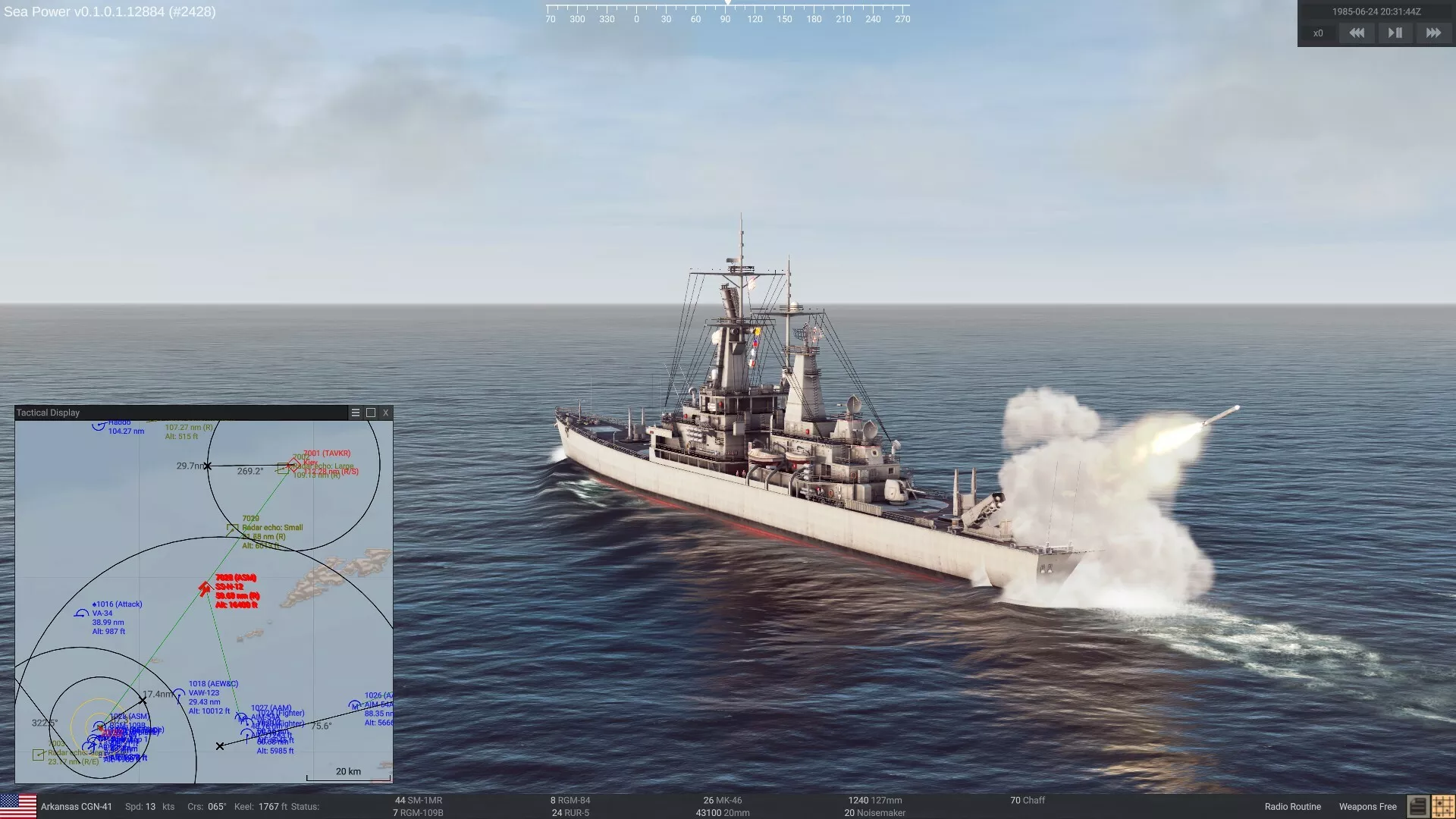 海上力量：导弹时代的海军作战/Sea Power : Naval Combat in the Missile Age 版本更新