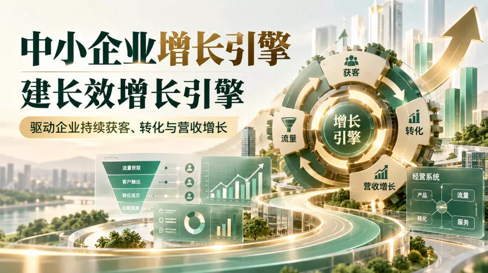 中小企业增长引擎，建长效增长引擎，驱动企业持续获客、转化与营收增长客创社区-专注互联网轻资产资源整合与分享客创社区-专注互联网轻资产资源整合与分享