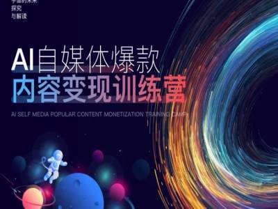 AI自媒体爆款内容变现训练营，20%底层逻辑，60%实操方法，20%案例拆解(即学即用)客创社 - 专注互联网轻资产创业及网络项目资源整合与分享客创社 - 专注互联网轻资产创业及网络项目资源整合与分享
