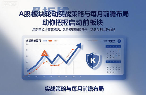A股板块轮动实战策略与每月前瞻布局，助你把握启动前板块，规避风险，实现稳健盈利-麦子社区