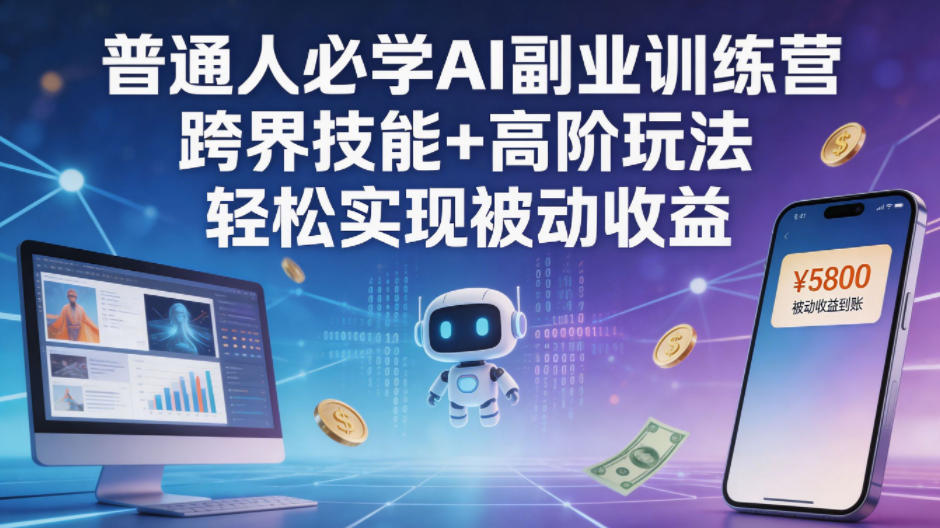 普通人必学AI副业训练营跨界技能+高阶玩法轻松实现被动收益创云资源分享 | 创云网创云网创 | 千项创云 | 千项笔记 | 闪电网创 | 资源站网创 | 网创干货基地 | 网创实战教程 | 网创项目大全 | 网创副业项目 | 网创引流技巧 | 网创变现玩法 | 网创零基础入门 | 网创暴利项目 | 网创蓝海项目 | 网创实操手册 | 网创资料合集 | 网创工具分享 | 网创课程资料 | 网创技术教程 | 网创运营攻略 | 网创赚钱秘籍 | 网创被动收入 | 网创轻资产创业 | 网创低成本项目 | 创云资源库 | 创云副业指南 | 创云创业项目 | 创云干货分享 | 创云实战玩法 | 创云引流脚本 | 创云变现教程 | 创云 AI 工具 | 创云无货源 | 创云 C 单玩法 | 闲鱼无货源教程 | 闲鱼倒卖项目 | 闲鱼虚拟产品 | 闲鱼引流技巧 | 闲鱼开店攻略 | 闲鱼爆款选品 | 闲鱼自动发货 | 闲鱼副业赚钱 | 闲鱼 C 单 2.0 | 闲鱼流量玩法 | 小红书起号教程 | 小红书变现玩法 | 小红书引流攻略 | 小红书爆款文案 | 小红书素材库 | 小红书运营技巧 | 小红书虚拟资源 | 小红书带货项目 | 小红书 AI 作图 | 小红书流量密码 | 淘宝无货源开店 | 淘宝蓝海选品 | 淘宝引流技巧 | 淘宝运营教程 | 淘宝虚拟产品 | 淘宝客变现 | 淘宝爆款打造 | 淘宝新店运营 | 淘宝 C 店玩法 | 淘宝副业项目 | AI 网创项目 | AI 变现教程 | AI 文案生成 | AI 作图赚钱 | AI 视频剪辑 | AI 工具合集 | AI 自动化运营 | AI 虚拟产品 | AI 副业赚钱 | AI 引流脚本 | C 单 2.0 教程 | C 单实战玩法 | C 单引流技巧 | C 单变现攻略 | C 单项目资料 | C 单零基础教学 | C 单暴利玩法 | C 单自动脚本 | C 单流量玩法 | C 单副业项目 | 无货源电商教程 | 无货源选品技巧 | 无货源开店攻略 | 无货源虚拟项目 | 无货源自动发货 | 无货源爆款玩法 | 无货源副业赚钱 | 无货源运营手册 | 无货源工具合集 | 无货源蓝海项目 | 虚拟资源项目 | 虚拟产品变现 | 虚拟资料合集 | 虚拟产品开店 | 虚拟资源引流 | 虚拟产品教程 | 虚拟资源倒卖 | 虚拟产品暴利 | 虚拟资源自动 | 虚拟副业项目 | 副业赚钱项目 | 副业零基础入门 | 副业实操教程 | 副业变现攻略 | 副业引流技巧 | 副业工具合集 | 副业资料大全 | 副业轻资产 | 副业被动收入 | 副业暴利玩法 | 网络创业项目 | 网络赚钱教程 | 网络引流技巧 | 网络变现玩法 | 网络运营攻略 | 网络干货基地 | 网络实战手册 | 网络工具分享 | 网络课程资料 | 网络蓝海项目 | 短视频变现 | 短视频引流 | 短视频教程 | 短视频素材库 | 短视频运营 | 短视频带货 | 短视频脚本 | 短视频爆款 | 短视频 AI 剪辑 | 短视频副业 | 自媒体变现 | 自媒体起号 | 自媒体运营 | 自媒体文案 | 自媒体素材 | 自媒体引流 | 自媒体教程 | 自媒体副业 | 自媒体工具 | 自媒体干货 | 电商运营教程 | 电商引流技巧 | 电商变现玩法 | 电商选品攻略 | 电商工具合集 | 电商开店教程 | 电商爆款打造 | 电商虚拟项目 | 电商副业赚钱 | 电商蓝海项目 | 引流技术教程 | 精准引流玩法 | 全自动引流 | 私域引流技巧 | 社群引流攻略 | 短视频引流 | 图文引流教程 | 引流脚本合集 | 引流干货基地 | 引流实战玩法 | 变现技巧大全 | 变现项目合集 | 变现实操教程 | 变现工具分享 | 变现攻略手册 | 暴利变现玩法 | 被动变现项目 | 轻资产变现 | 虚拟变现教程 | 副业变现秘籍 | 千像网创资源 | 千像副业教程 | 千像引流干货 | 闪电网创项目 | 闪电变现玩法 | 闪电副业赚钱 | 资源站网创库 | 资源站副业集 | 资源站引流技 | 资源站变现法创云网创