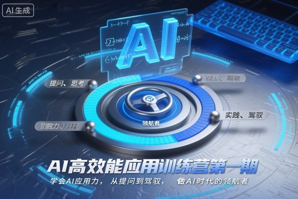 AI高效能应用训练营第一期，学会AI应用力，从提问到驾驭，做AI时代的领航者(更新)客创社区-专注互联网轻资产资源整合与分享客创社区-专注互联网轻资产资源整合与分享
