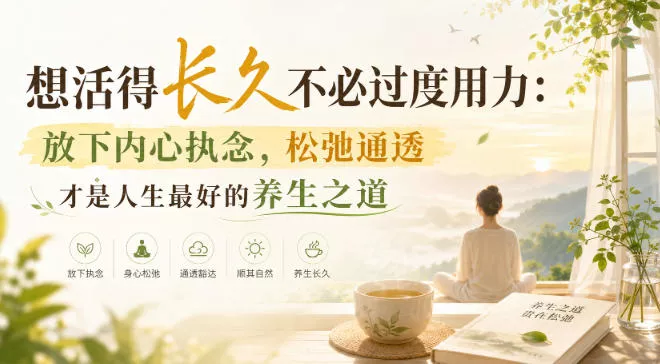 付费文章：想活得长久不必过度用力：放下内心执念，松弛通透才是人生更稳妥的养生之道 《鱼见海科技》-鱼见海资源网-免费PHP网站源码模板,插件软件网创AI智能体资源分享平台！