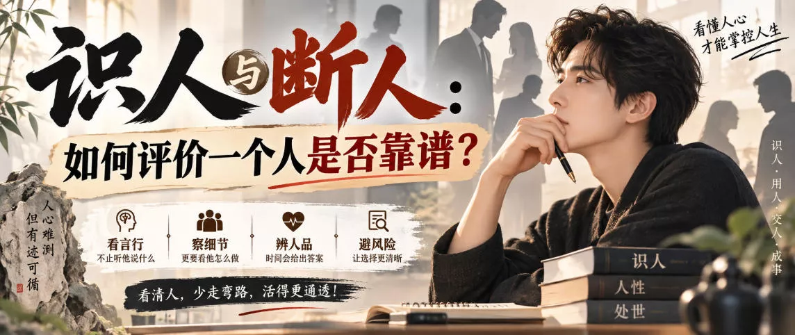 付费文章：识人与断人：如何评价一个人是否靠谱？客创社区-专注互联网轻资产资源整合与分享客创社区-专注互联网轻资产资源整合与分享