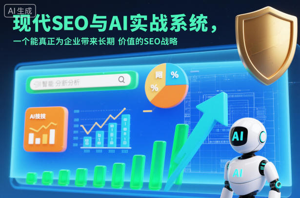 现代SEO与AI实战系统，一个能真正为企业带来长期价值的SEO战略(英语+中文字幕)-麦子社区