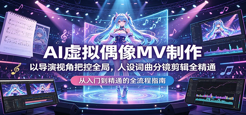 AI虚拟偶像MV制作：以导演视角把控全局，人设词曲分镜剪辑全精通创云资源分享 | 创云网创云网创 | 千项创云 | 千项笔记 | 闪电网创 | 资源站网创 | 网创干货基地 | 网创实战教程 | 网创项目大全 | 网创副业项目 | 网创引流技巧 | 网创变现玩法 | 网创零基础入门 | 网创暴利项目 | 网创蓝海项目 | 网创实操手册 | 网创资料合集 | 网创工具分享 | 网创课程资料 | 网创技术教程 | 网创运营攻略 | 网创赚钱秘籍 | 网创被动收入 | 网创轻资产创业 | 网创低成本项目 | 创云资源库 | 创云副业指南 | 创云创业项目 | 创云干货分享 | 创云实战玩法 | 创云引流脚本 | 创云变现教程 | 创云 AI 工具 | 创云无货源 | 创云 C 单玩法 | 闲鱼无货源教程 | 闲鱼倒卖项目 | 闲鱼虚拟产品 | 闲鱼引流技巧 | 闲鱼开店攻略 | 闲鱼爆款选品 | 闲鱼自动发货 | 闲鱼副业赚钱 | 闲鱼 C 单 2.0 | 闲鱼流量玩法 | 小红书起号教程 | 小红书变现玩法 | 小红书引流攻略 | 小红书爆款文案 | 小红书素材库 | 小红书运营技巧 | 小红书虚拟资源 | 小红书带货项目 | 小红书 AI 作图 | 小红书流量密码 | 淘宝无货源开店 | 淘宝蓝海选品 | 淘宝引流技巧 | 淘宝运营教程 | 淘宝虚拟产品 | 淘宝客变现 | 淘宝爆款打造 | 淘宝新店运营 | 淘宝 C 店玩法 | 淘宝副业项目 | AI 网创项目 | AI 变现教程 | AI 文案生成 | AI 作图赚钱 | AI 视频剪辑 | AI 工具合集 | AI 自动化运营 | AI 虚拟产品 | AI 副业赚钱 | AI 引流脚本 | C 单 2.0 教程 | C 单实战玩法 | C 单引流技巧 | C 单变现攻略 | C 单项目资料 | C 单零基础教学 | C 单暴利玩法 | C 单自动脚本 | C 单流量玩法 | C 单副业项目 | 无货源电商教程 | 无货源选品技巧 | 无货源开店攻略 | 无货源虚拟项目 | 无货源自动发货 | 无货源爆款玩法 | 无货源副业赚钱 | 无货源运营手册 | 无货源工具合集 | 无货源蓝海项目 | 虚拟资源项目 | 虚拟产品变现 | 虚拟资料合集 | 虚拟产品开店 | 虚拟资源引流 | 虚拟产品教程 | 虚拟资源倒卖 | 虚拟产品暴利 | 虚拟资源自动 | 虚拟副业项目 | 副业赚钱项目 | 副业零基础入门 | 副业实操教程 | 副业变现攻略 | 副业引流技巧 | 副业工具合集 | 副业资料大全 | 副业轻资产 | 副业被动收入 | 副业暴利玩法 | 网络创业项目 | 网络赚钱教程 | 网络引流技巧 | 网络变现玩法 | 网络运营攻略 | 网络干货基地 | 网络实战手册 | 网络工具分享 | 网络课程资料 | 网络蓝海项目 | 短视频变现 | 短视频引流 | 短视频教程 | 短视频素材库 | 短视频运营 | 短视频带货 | 短视频脚本 | 短视频爆款 | 短视频 AI 剪辑 | 短视频副业 | 自媒体变现 | 自媒体起号 | 自媒体运营 | 自媒体文案 | 自媒体素材 | 自媒体引流 | 自媒体教程 | 自媒体副业 | 自媒体工具 | 自媒体干货 | 电商运营教程 | 电商引流技巧 | 电商变现玩法 | 电商选品攻略 | 电商工具合集 | 电商开店教程 | 电商爆款打造 | 电商虚拟项目 | 电商副业赚钱 | 电商蓝海项目 | 引流技术教程 | 精准引流玩法 | 全自动引流 | 私域引流技巧 | 社群引流攻略 | 短视频引流 | 图文引流教程 | 引流脚本合集 | 引流干货基地 | 引流实战玩法 | 变现技巧大全 | 变现项目合集 | 变现实操教程 | 变现工具分享 | 变现攻略手册 | 暴利变现玩法 | 被动变现项目 | 轻资产变现 | 虚拟变现教程 | 副业变现秘籍 | 千像网创资源 | 千像副业教程 | 千像引流干货 | 闪电网创项目 | 闪电变现玩法 | 闪电副业赚钱 | 资源站网创库 | 资源站副业集 | 资源站引流技 | 资源站变现法创云网创