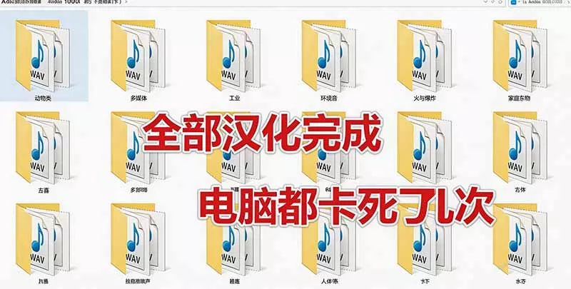 请称爆硬盘！Adobe 和 达芬奇 官方提供的高品质免版税音效库
