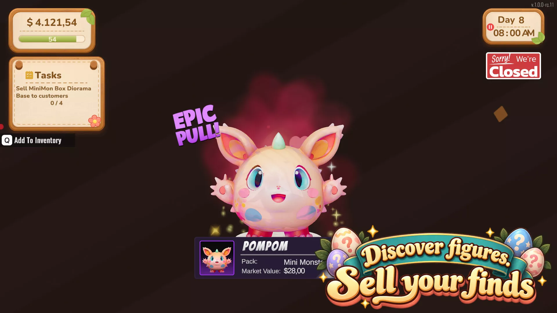 神秘蛋商店模拟器/Mystery Egg Shop Simulator 新游发布客创社区-专注互联网轻资产资源整合与分享客创社区-专注互联网轻资产资源整合与分享