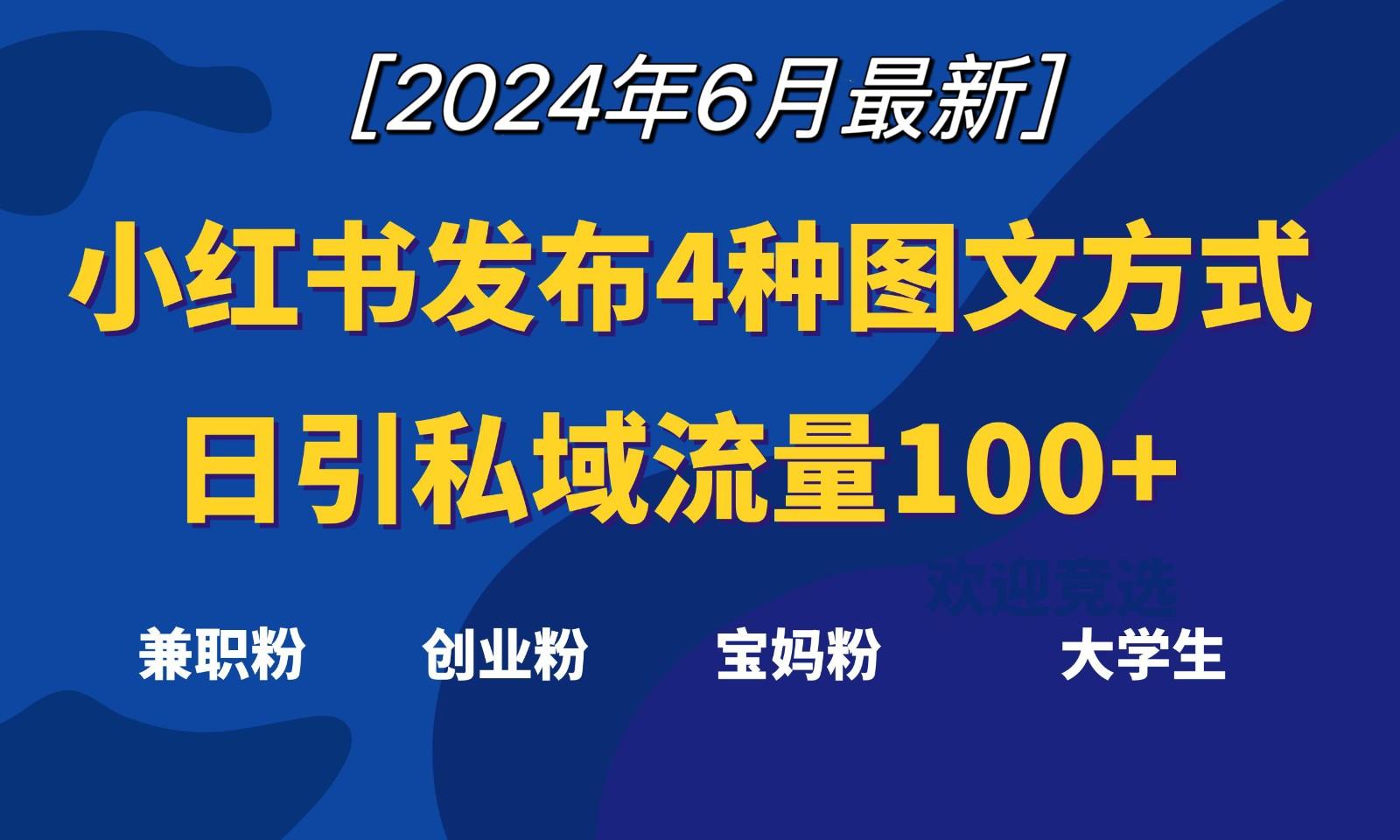 小红书发布这4种图文，就能日引私域流量100+客创社 - 专注互联网轻资产创业及网络项目资源整合与分享客创社 - 专注互联网轻资产创业及网络项目资源整合与分享