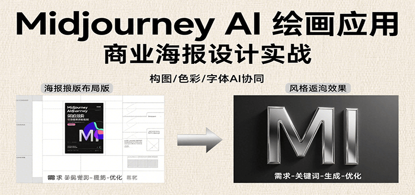 Midjourney AI绘画应用，关键词指令解析、漫画头像制作、海报设计、3D人物生成等-客创社 - 专注互联网轻资产创业及网络项目资源整合与分享客创社-免费且强大的项目分享网站！