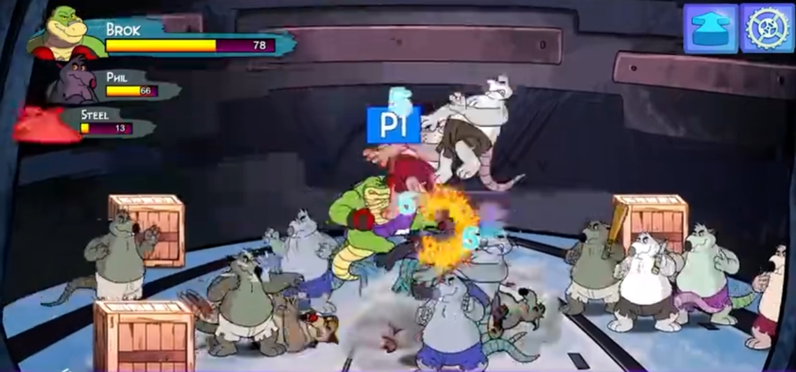 《鳄鱼侦探布罗格 乱斗酒吧 BROK The Brawl Bar》Switch美版中文NSZ下载 – 含1.0.1补丁-麦子社区