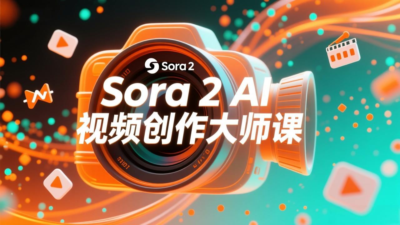 如何利用Sora 2创建流行AI人工智能视频大师班教程：掌握创作全流程，产出百万播放内容客创社区-专注互联网轻资产资源整合与分享客创社区-专注互联网轻资产资源整合与分享