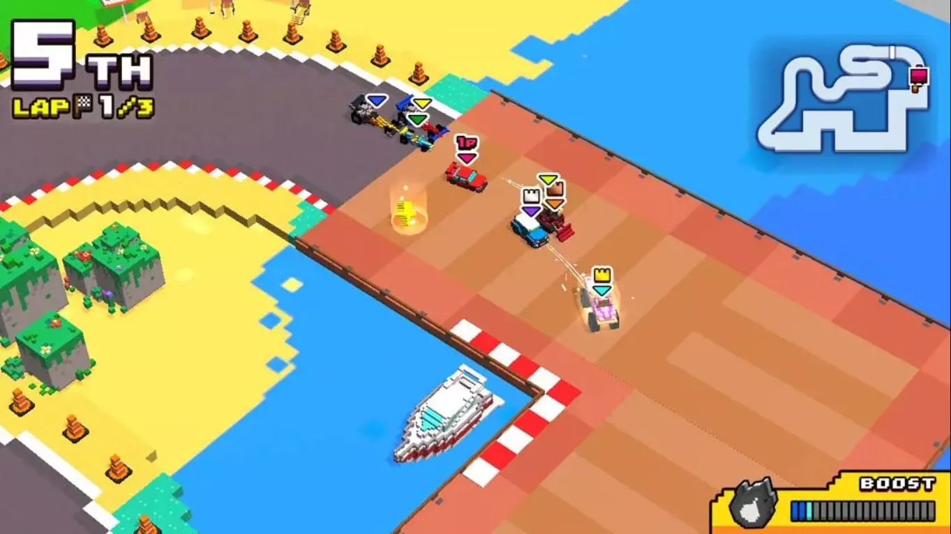 【美版】方块职业赛车手 .Chiki-Chiki Boxy Racers 中文 【美版】方块职业赛车手 .Chiki-Chiki Boxy Racers 中文