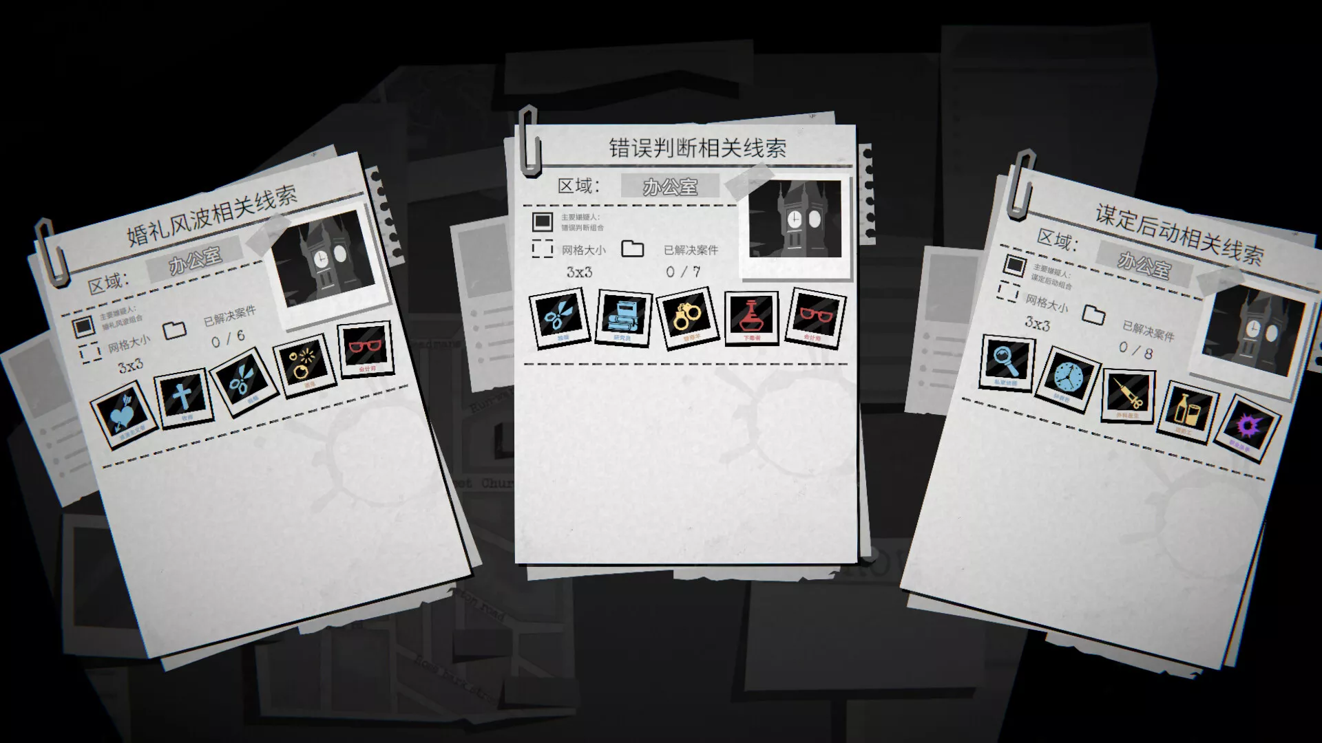 侦探杀:罪恶之城/Dupery: A Game of Solo Deduction 新游发布 侦探杀:罪恶之城/Dupery: A Game of Solo Deduction 新游发布