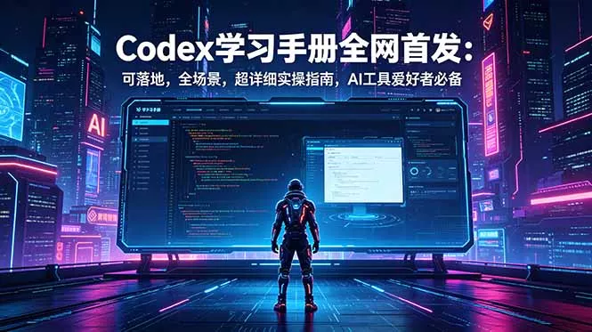 Codex学习手册全网首发：可落地，全场景，超详细实操指南，AI工具爱好者必备客创社区-专注互联网轻资产资源整合与分享客创社区-专注互联网轻资产资源整合与分享