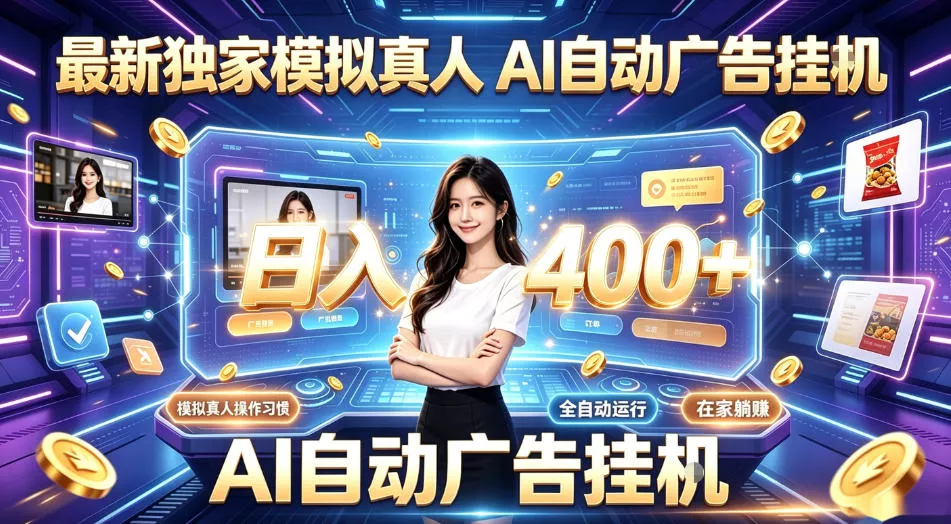 最新独家模拟真人，AI自动挂号挂G，日入400+，全程全自动运行，无需人工【揭秘】客创社区-专注互联网轻资产资源整合与分享客创社区-专注互联网轻资产资源整合与分享