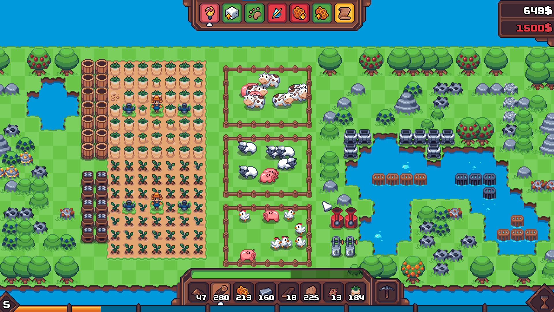 另一个肉鸽农场/Another Farm Roguelike: Rebirth客创社区-专注互联网轻资产资源整合与分享客创社区-专注互联网轻资产资源整合与分享