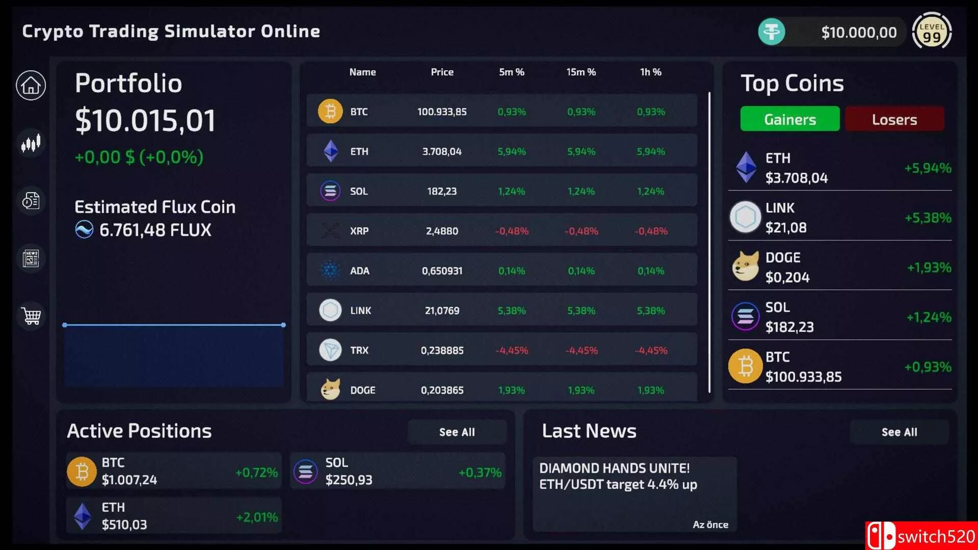 《加密货币交易模拟器（Crypto Trading Simulator）》官方中文 v0.1.1 [中文/繁体/英文/日语]