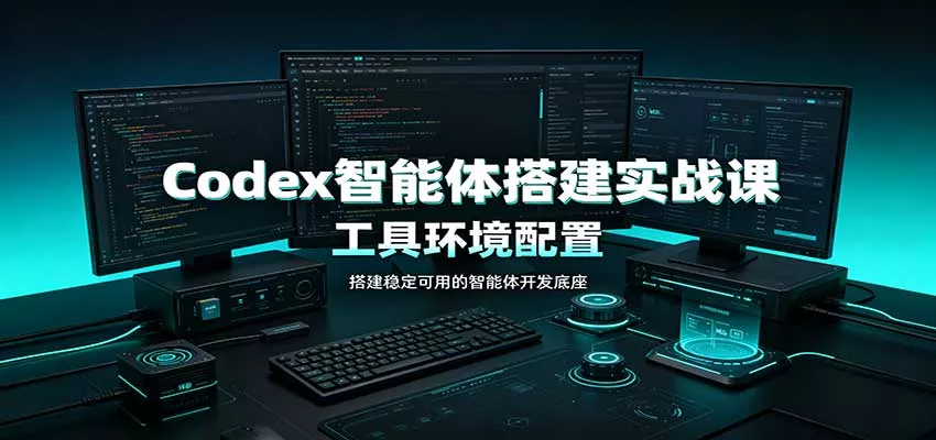Codex智能体搭建实战课：工具环境配置，自定义技能开发，多业务自动化教学客创社区-专注互联网轻资产资源整合与分享客创社区-专注互联网轻资产资源整合与分享