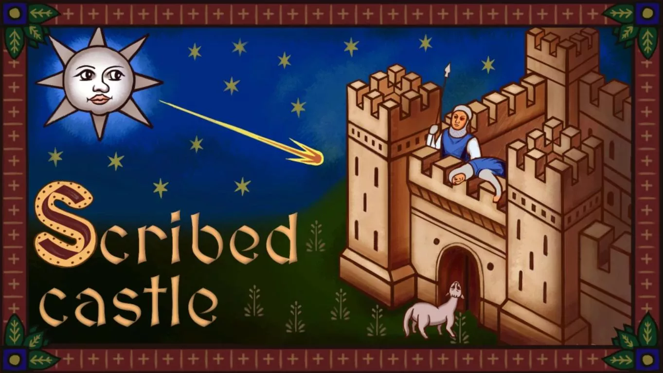 【美版】手绘城堡 Scribed castle 英语客创社区-专注互联网轻资产资源整合与分享客创社区-专注互联网轻资产资源整合与分享