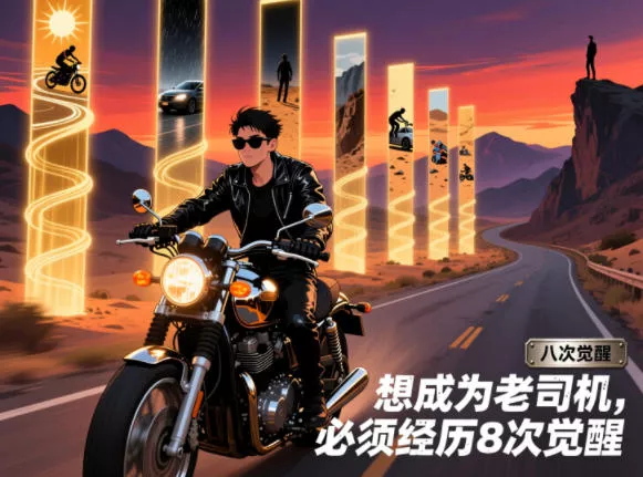 付费文章：想成为老司机，必须经历8次觉醒-鱼见海资源网-免费PHP网站源码模板,插件软件网创AI智能体资源分享平台！