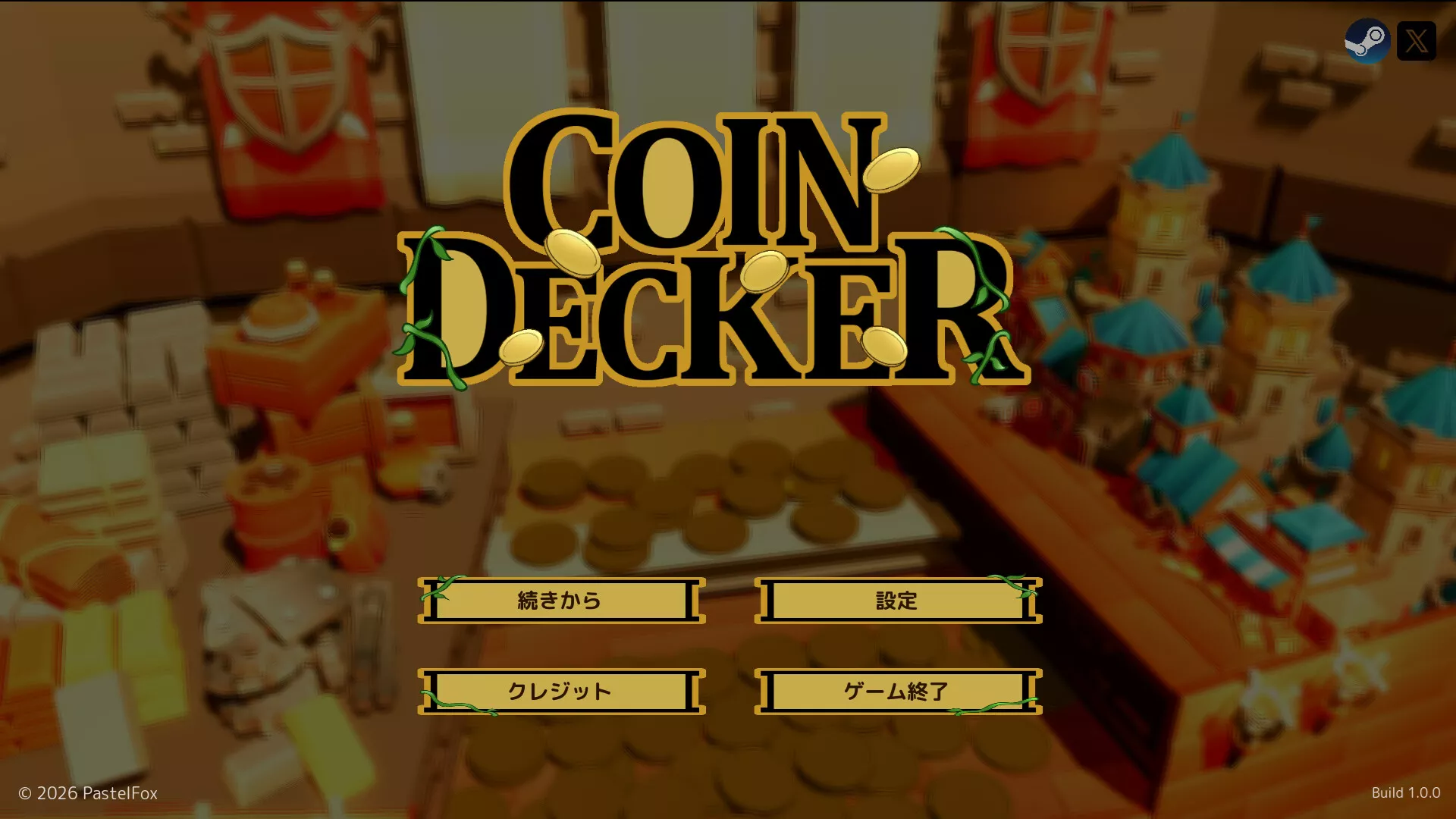 卡牌推币机/CoinDecker ~Deck Building Pusher~ 新游发布 卡牌推币机/CoinDecker ~Deck Building Pusher~ 新游发布
