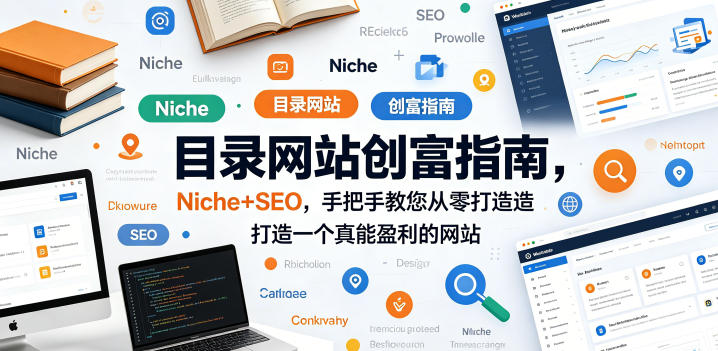 目录网站创富指南，Niche+SEO，手把手教您从零打造打造一个真能盈利的网站【原创双语字幕】客创社区-专注互联网轻资产资源整合与分享客创社区-专注互联网轻资产资源整合与分享