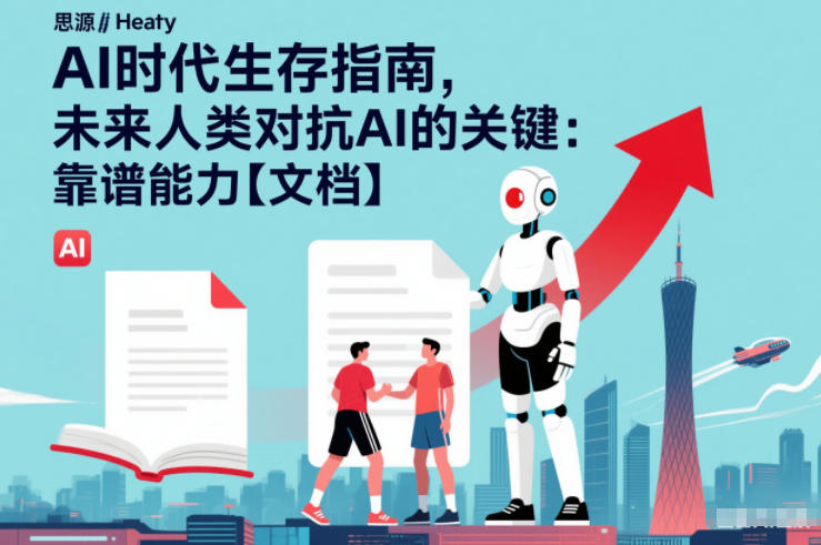 AI时代生存指南，未来人类对抗AI的关键：靠谱能力【文档】客创社区-专注互联网轻资产资源整合与分享客创社区-专注互联网轻资产资源整合与分享