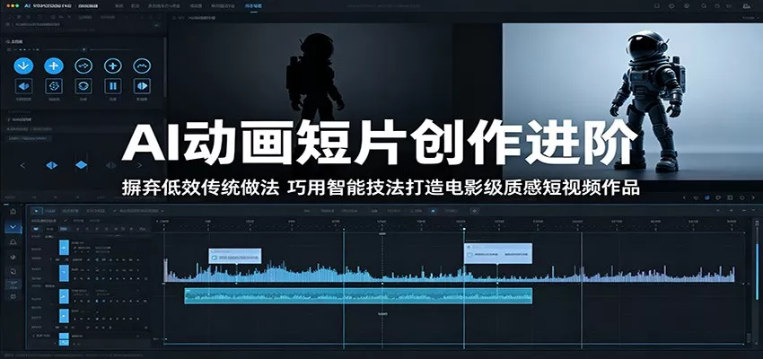 AI动画短片创作进阶:摒弃低效传统做法,巧用智能技法打造电影级质感短视频作品客创社区-专注互联网轻资产资源整合与分享客创社区-专注互联网轻资产资源整合与分享