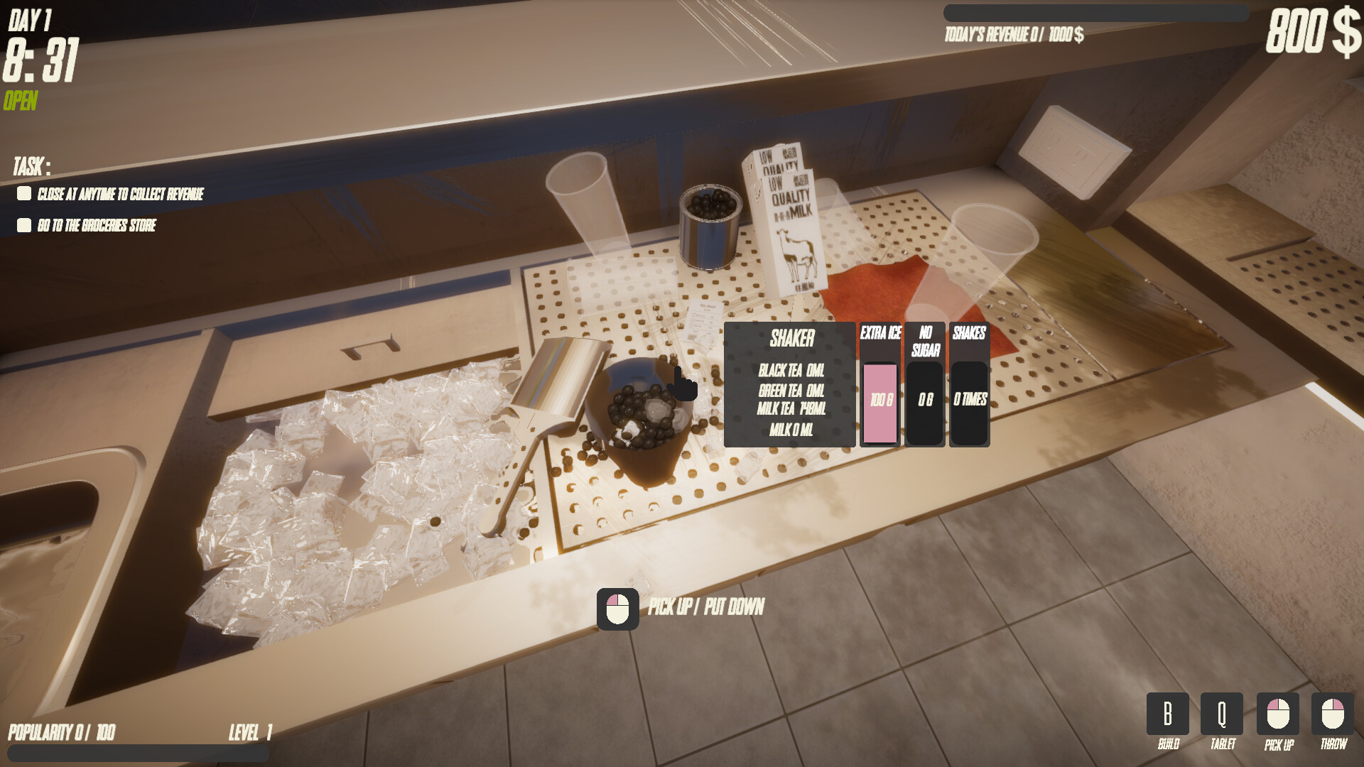 奶茶店模拟器/Boba Tea Shop Simulator-麦子社区