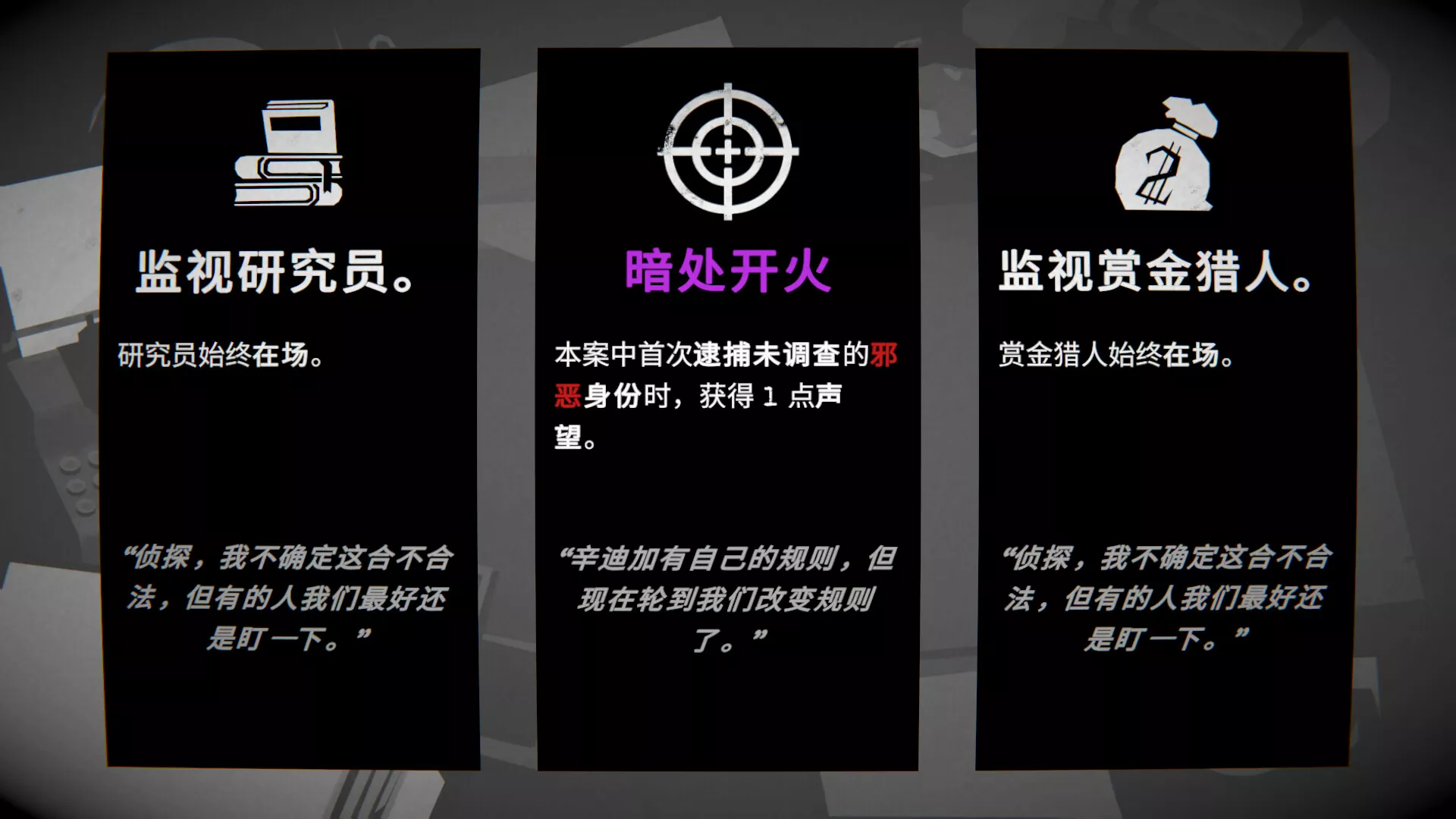 侦探杀:罪恶之城/Dupery: A Game of Solo Deduction 新游发布 侦探杀:罪恶之城/Dupery: A Game of Solo Deduction 新游发布