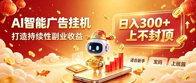告别手动干活！AI自动化，解锁线上被动收益客创社区-专注互联网轻资产资源整合与分享客创社区-专注互联网轻资产资源整合与分享