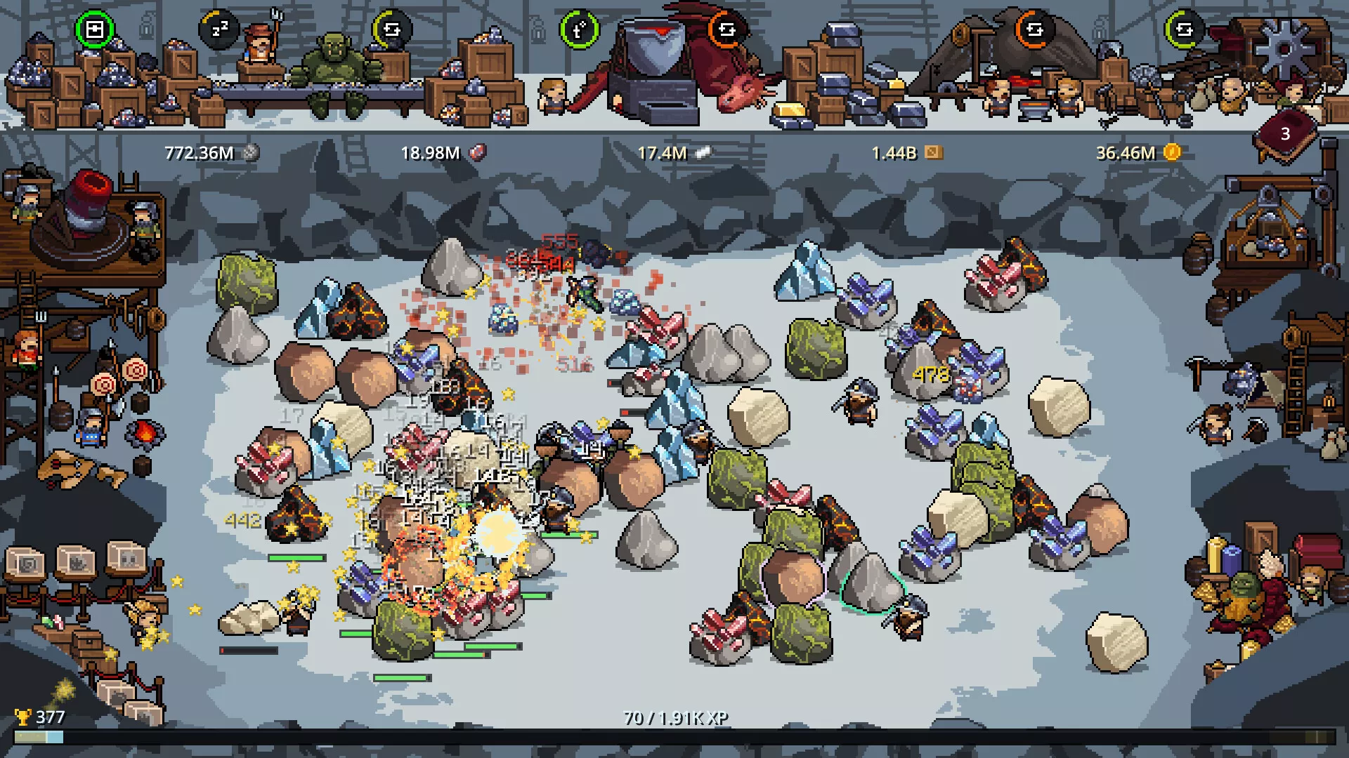 幻想矿工：深渊挂机/Fantasy Miner: Idle Depths 新游发布
