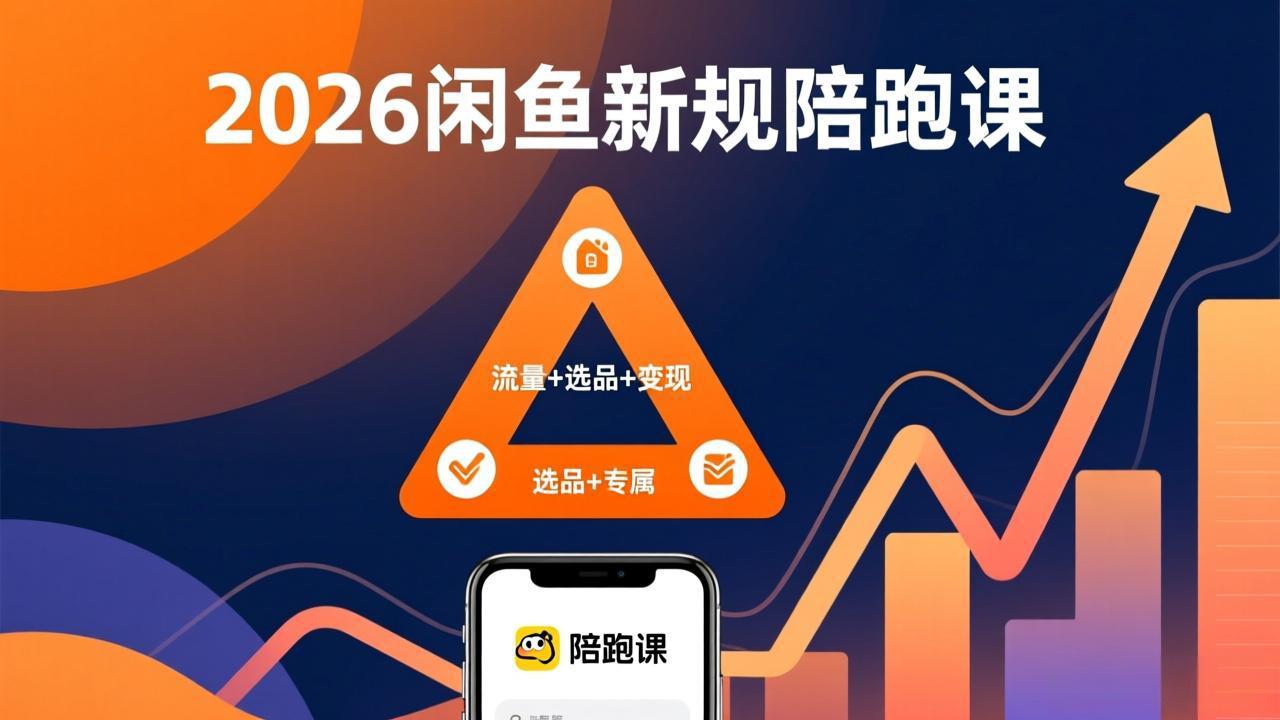 2026闲鱼高阶陪跑课全新上线，带你吃透新规玩转选品流量，从零搭建稳定变现盈利体系-鱼见海资源网-免费PHP网站源码模板,插件软件网创AI智能体资源分享平台！