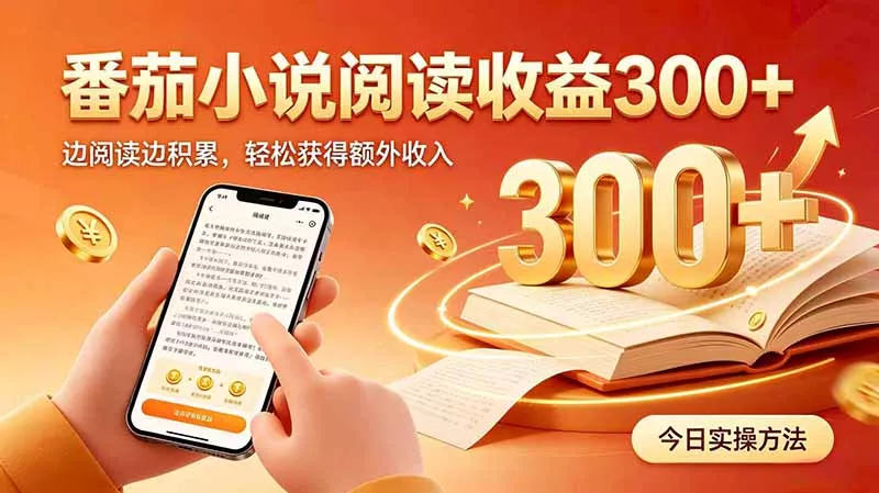 全自动番茄挂机玩法，日入300+边阅读边积累，轻松获得额外收入-鱼见海资源网-免费PHP网站源码模板,插件软件网创AI智能体资源分享平台！