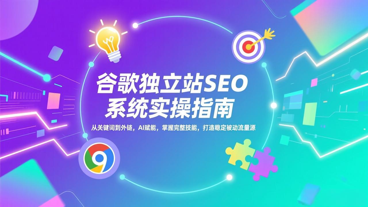谷歌独立站SEO系统实操(更新主用 -、辅助 +中赚资源