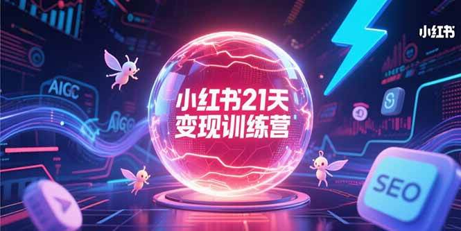 （15328期）小红书21天变现训练营，AIGC工具高效应用，SEO优化核心技巧-客创社 - 专注互联网轻资产创业及网络项目资源整合与分享客创社-免费且强大的项目分享网站！