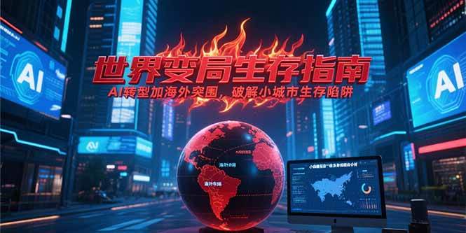 （15220期）付费文章《世界变局生存指南，AI转型加海外突围，破解小城市生存陷阱》-客创社 - 专注互联网轻资产创业及网络项目资源整合与分享客创社-免费且强大的项目分享网站！
