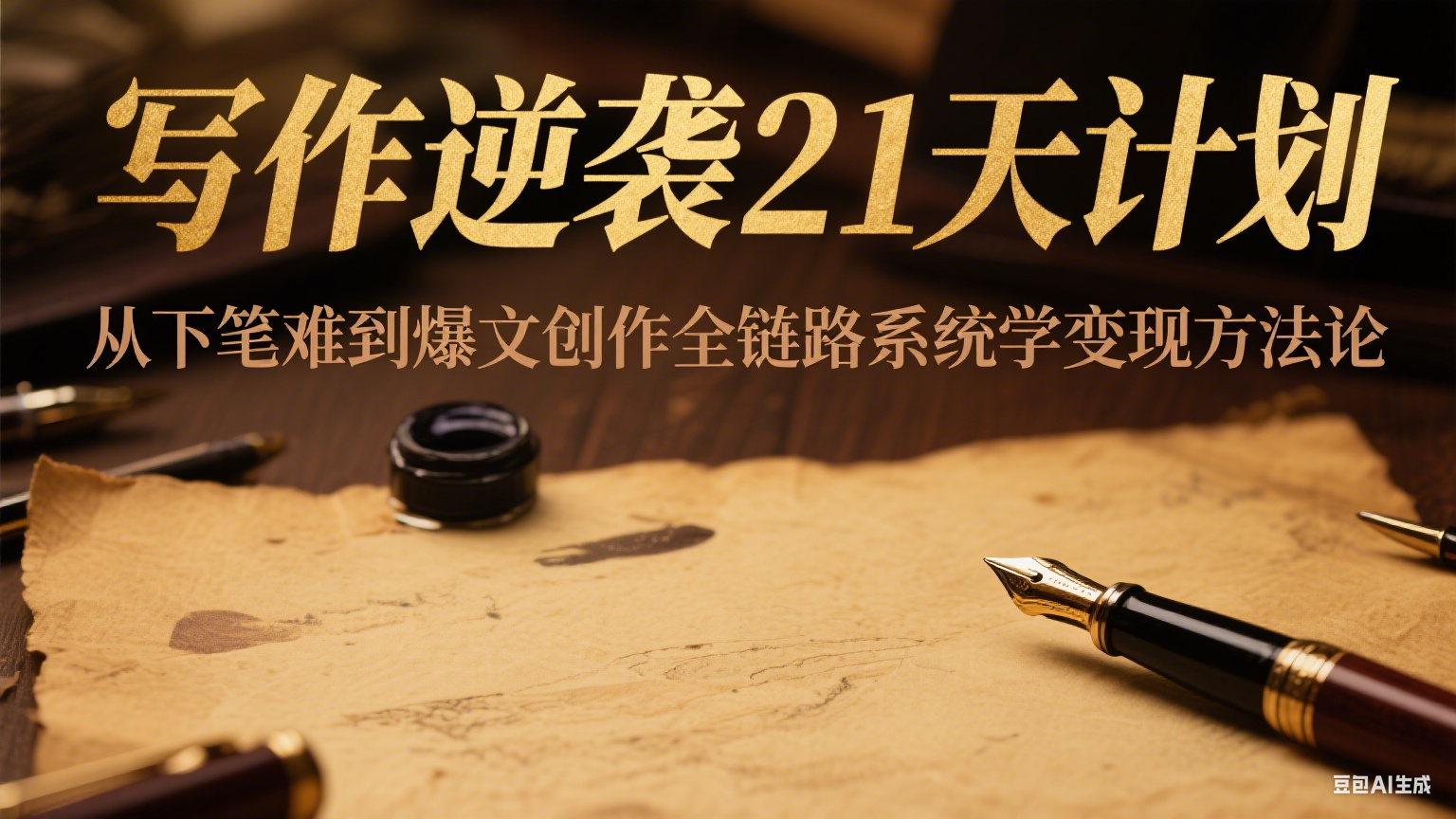 写作逆袭21天计划：从下笔难到爆文创作全链路系统学变现方法论-客创社 - 专注互联网轻资产创业及网络项目资源整合与分享客创社-免费且强大的项目分享网站！