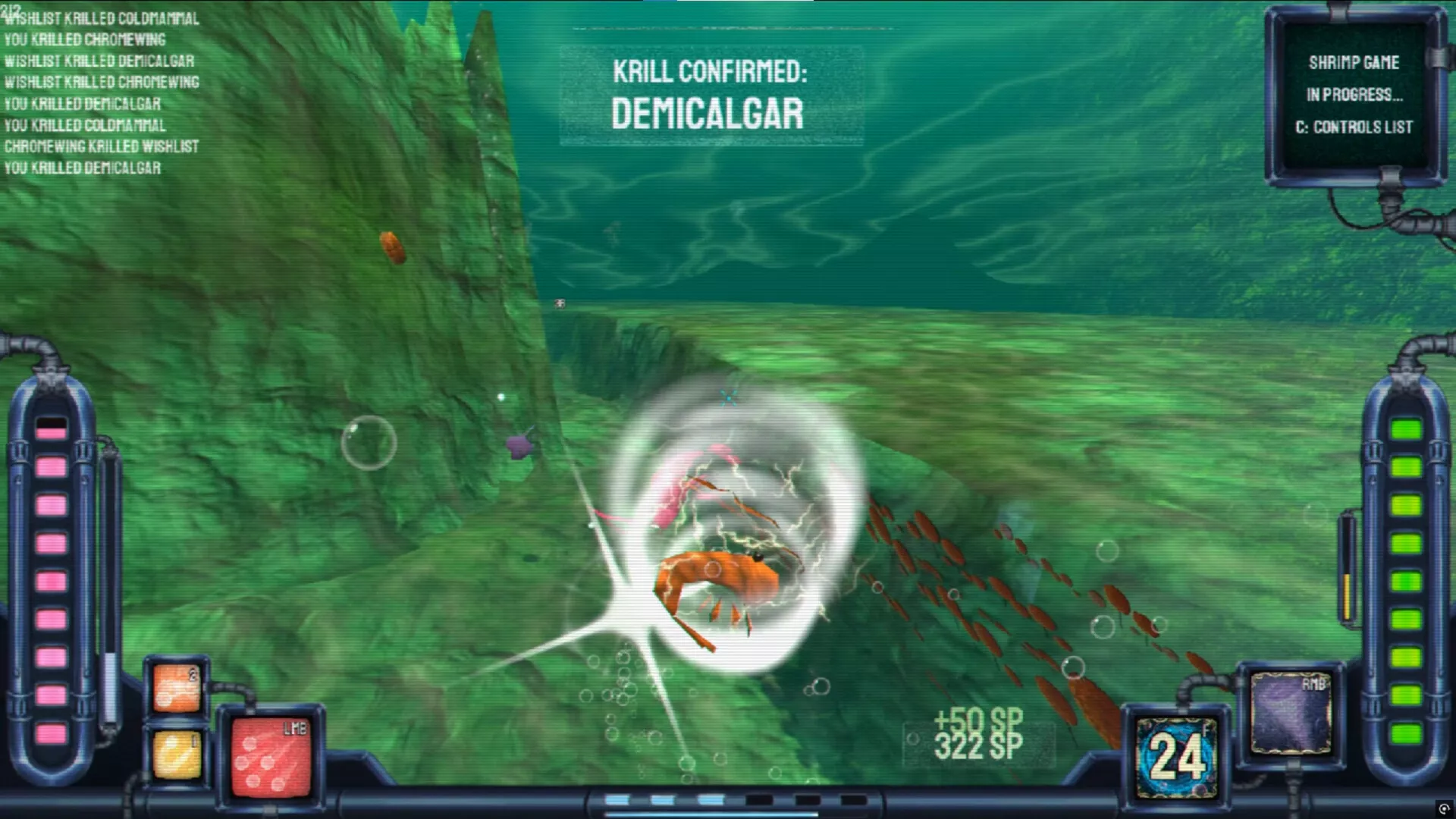 虾甲游戏:终极猎磷/SHRIMP GAME: OVERKRILL 新游发布 虾甲游戏:终极猎磷/SHRIMP GAME: OVERKRILL 新游发布