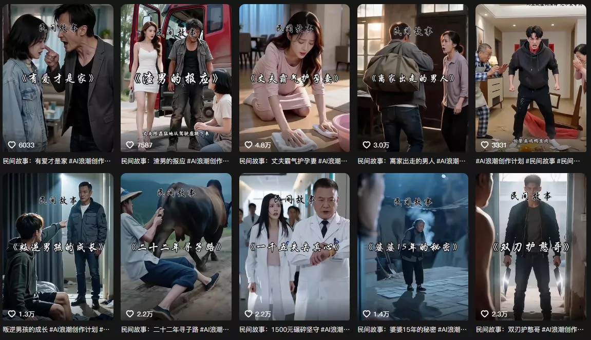 抖音93W粉丝博主老朱故事会亲授AI都市故事短视频教学，从选题到
