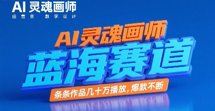 AI灵魂画师，蓝海赛道，条条作品几十W播放，爆款不断-客创社 - 专注互联网轻资产创业及网络项目资源整合与分享客创社-免费且强大的项目分享网站！