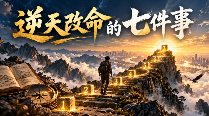 付费文章：逆天改命的七件事客创社区-专注互联网轻资产资源整合与分享客创社区-专注互联网轻资产资源整合与分享