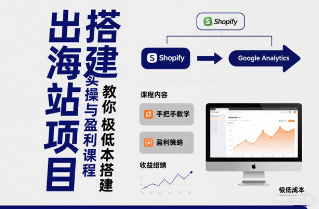 小淘出海站项目,搭建实操与盈利课程,手把手教你用极低成本搭建-麦子社区