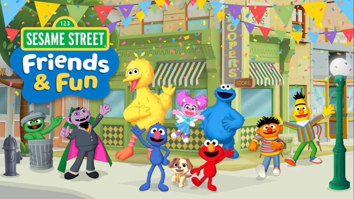【美版】芝麻街：朋友与欢乐 Sesame Street: Friends & Fun 中文客创社区-专注互联网轻资产资源整合与分享客创社区-专注互联网轻资产资源整合与分享